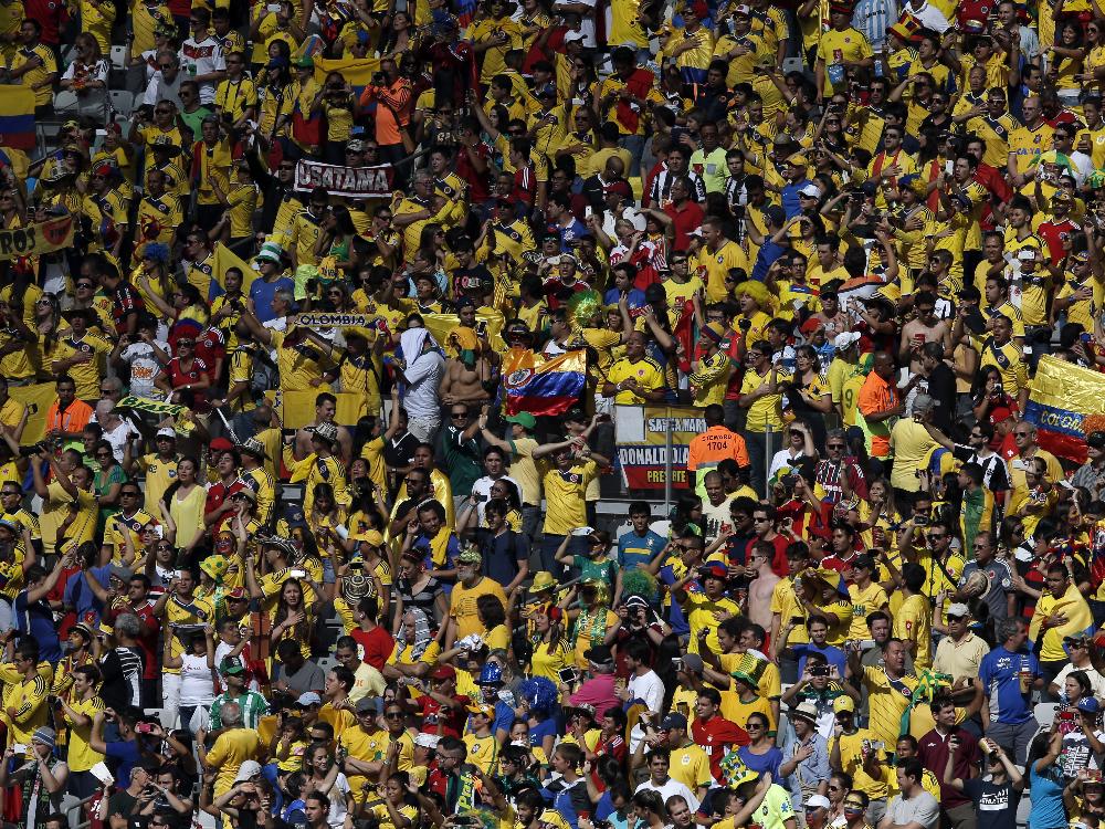 Die FIFA ist mit den Zuschauerzahlen der WM zufrieden Die FIFA ist mit den Zuschauerzahlen der WM zufrieden
