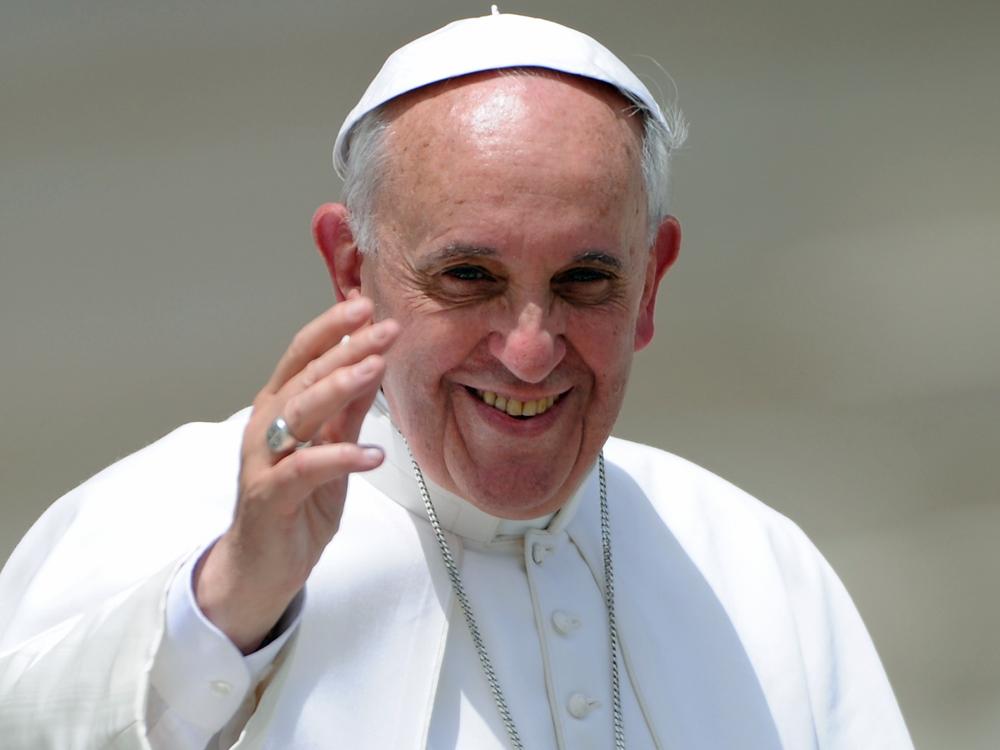 Papst Franziskus empfängt seinen Lieblingsverein