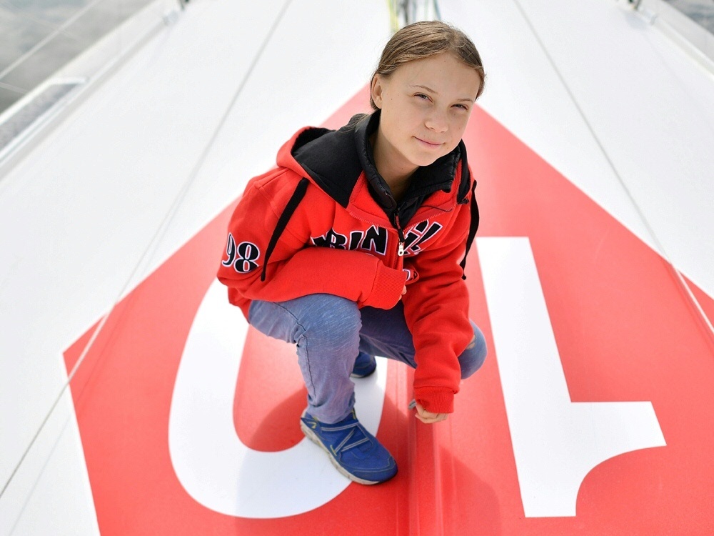 Greta Thunberg segelt mit Boris Herrmann nach New York Greta Thunberg segelt mit Boris Herrmann nach New York