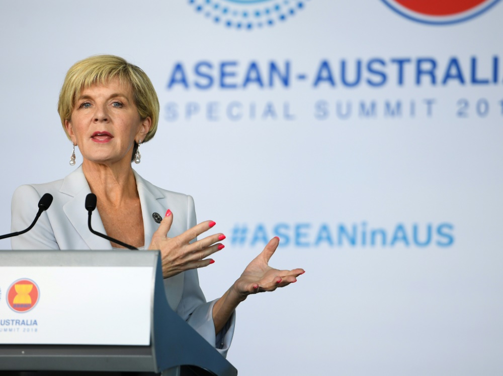 Australiens Außenministerin Julie Bishop