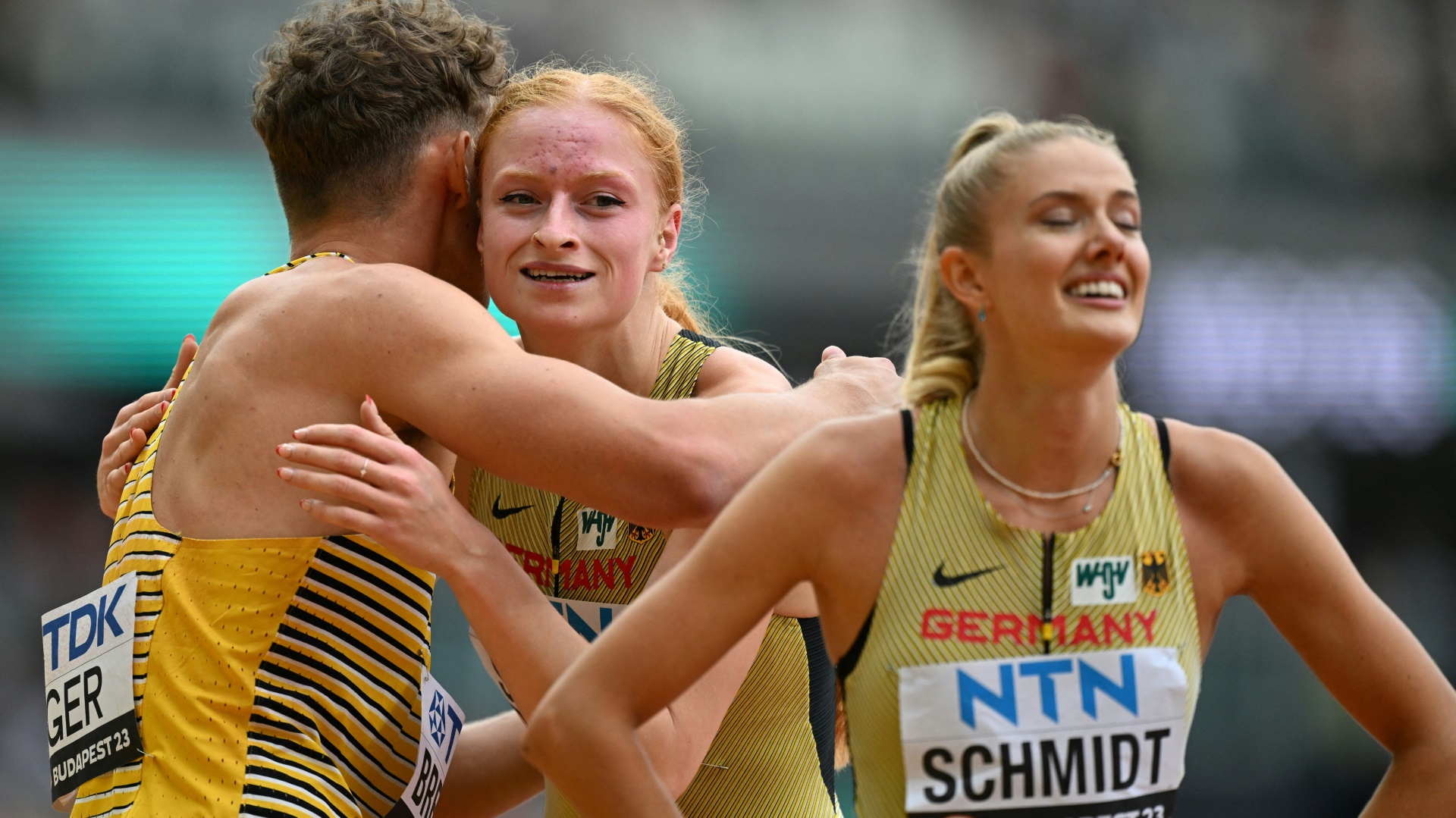 Leichtathletik-WM Mixed-Staffel um Schmidt im Finale