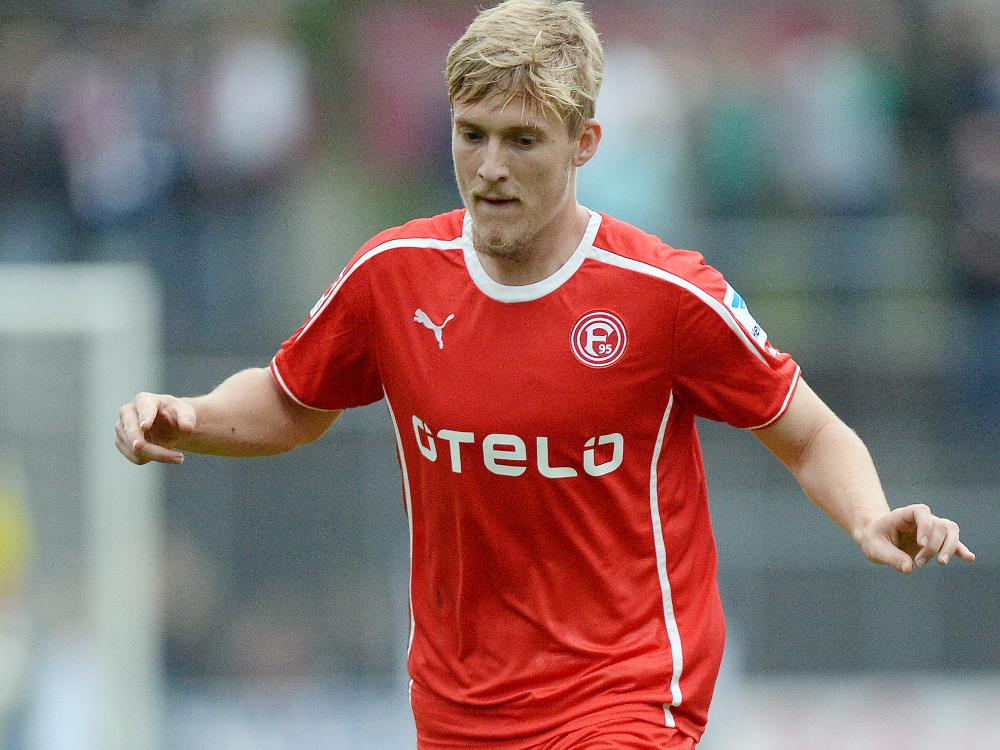 Ben Halloran trifft für die Fortuna Ben Halloran trifft für die Fortuna