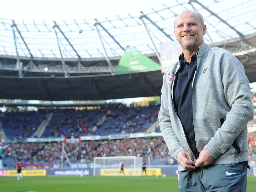 Mit der Entwicklung des Teams zufrieden: Thomas Schaaf