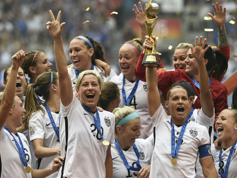 Die US-Girls holten am Sonntag ihren dritten WM-Titel