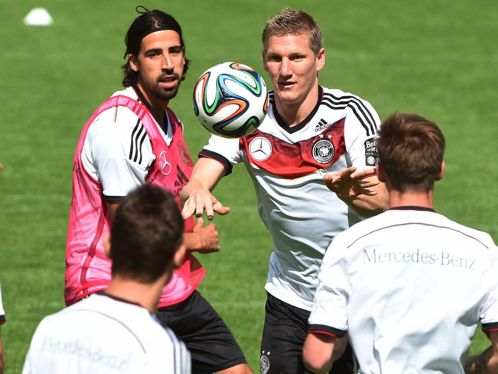 Sami Khedira spielt - Bastian Schweinsteiger nicht Sami Khedira spielt - Bastian Schweinsteiger nicht