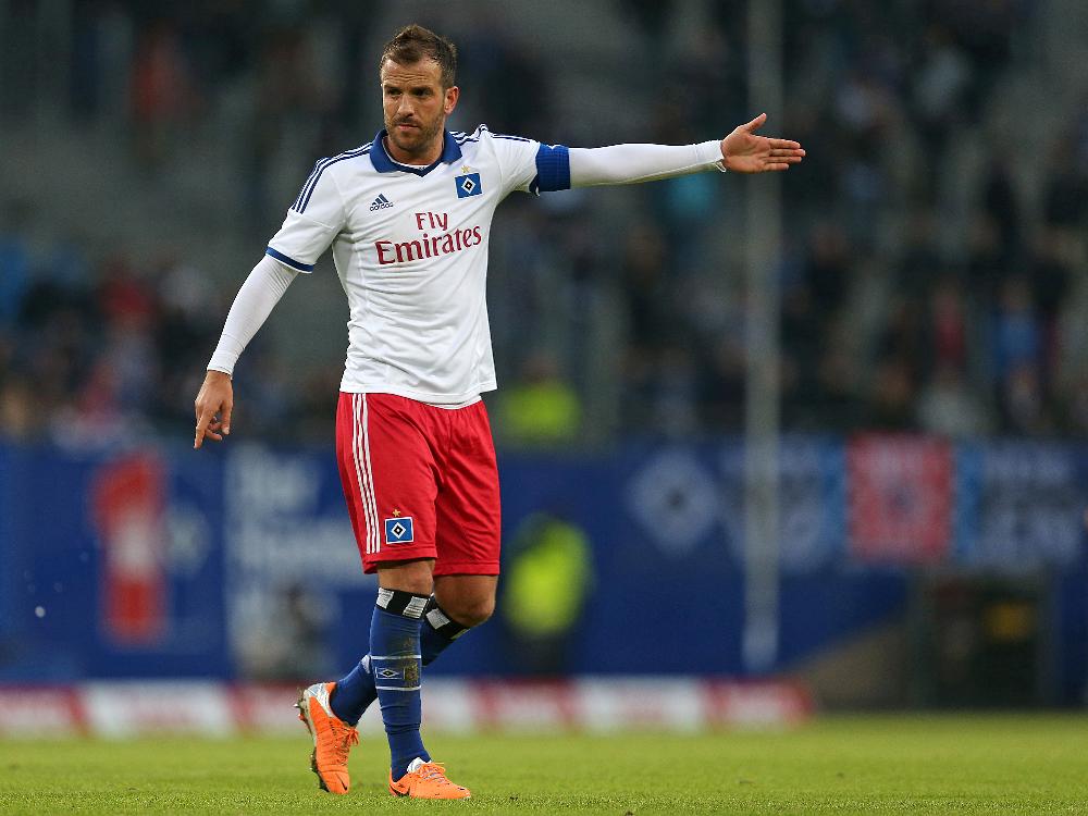 Rafael van der Vaart: Mit Gegenständen beworfen Rafael van der Vaart: Mit Gegenständen beworfen