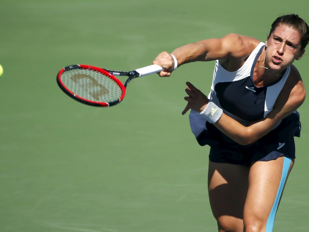 Andrea Petkovic ist in die zweite Runde eingezogen