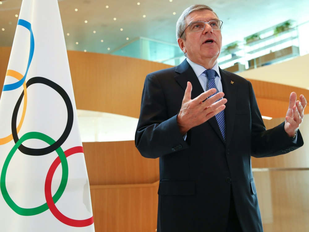 IOC um Bach plant weitere Einsparungen für Tokio 2020 IOC um Bach plant weitere Einsparungen für Tokio 2020