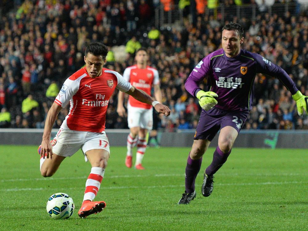 Alexis Sanchez hält Arsenal auf Champions-League-Kurs