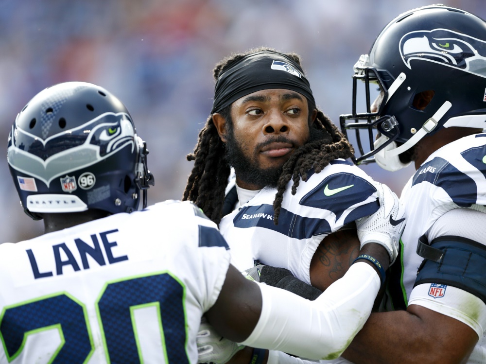 Cornerback Richard Sherman muss die Seattle Seahawks verlassen Cornerback Richard Sherman muss die Seattle Seahawks verlassen
