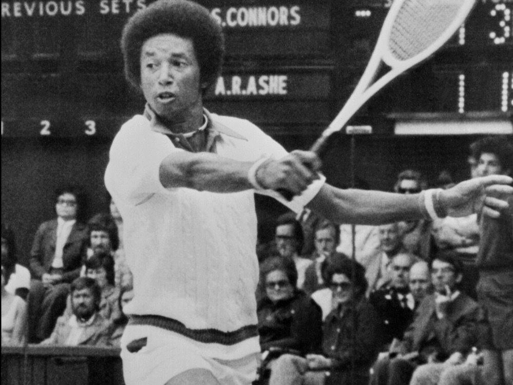 Arthur Ashe triumphierte überraschend im Wimbledon-Finale Arthur Ashe triumphierte überraschend im Wimbledon-Finale