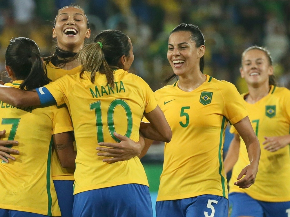 Marta spielt sich in die Herzen der Brasilianer