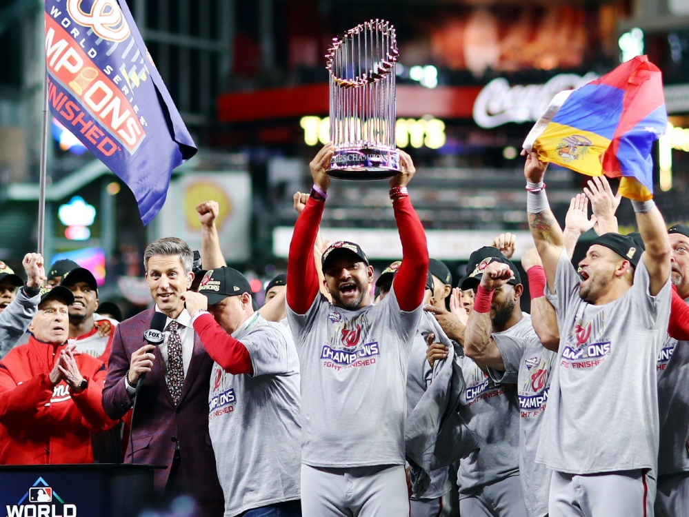 Die Washington Nationals sind am Ziel Die Washington Nationals sind am Ziel