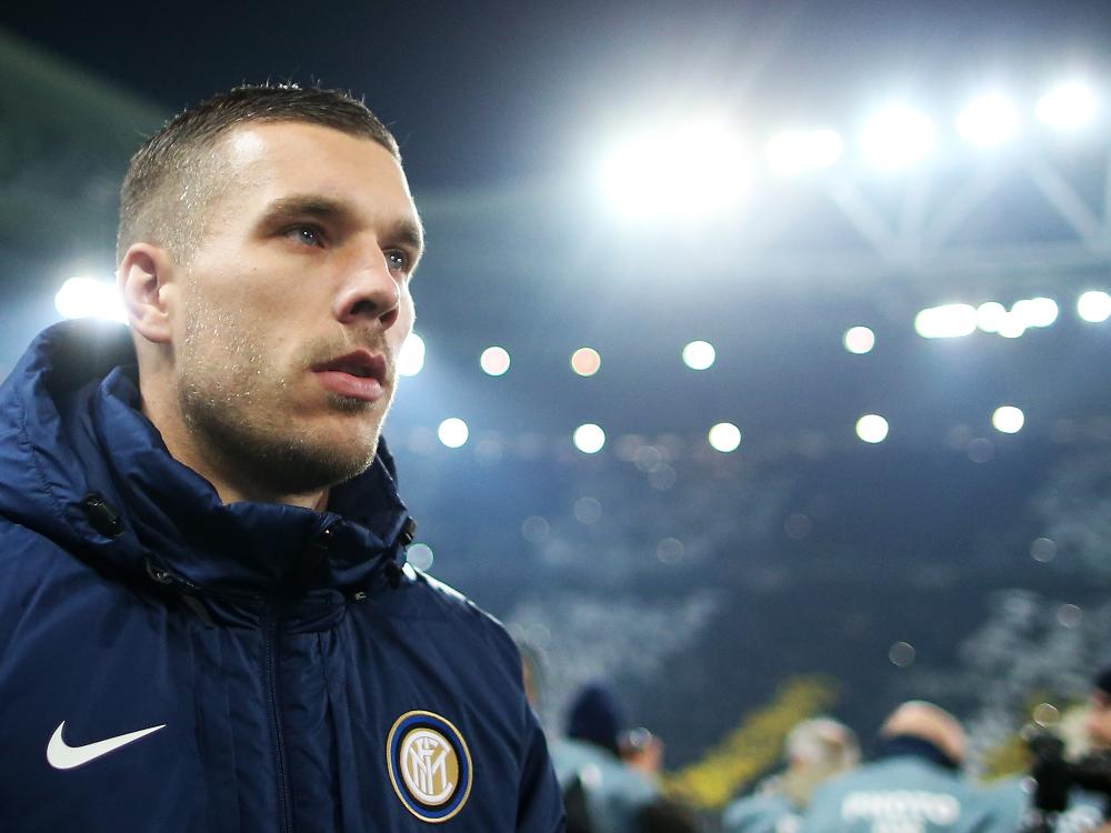 Lukas Podolski hat die EM in Frankreich im Blick