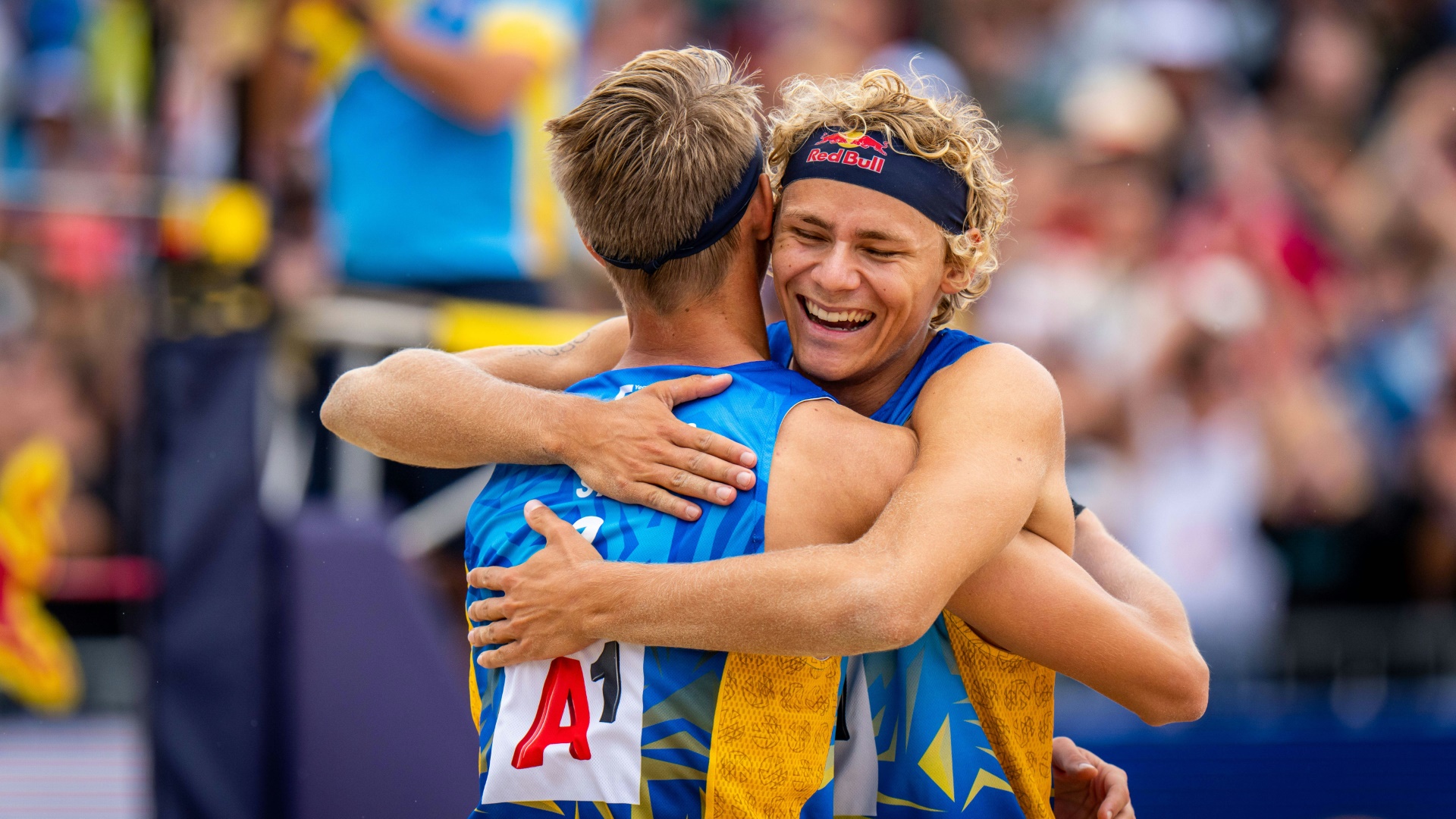 Das schwedische Duo konnte erfolgreich den EM-Titel verteidigen