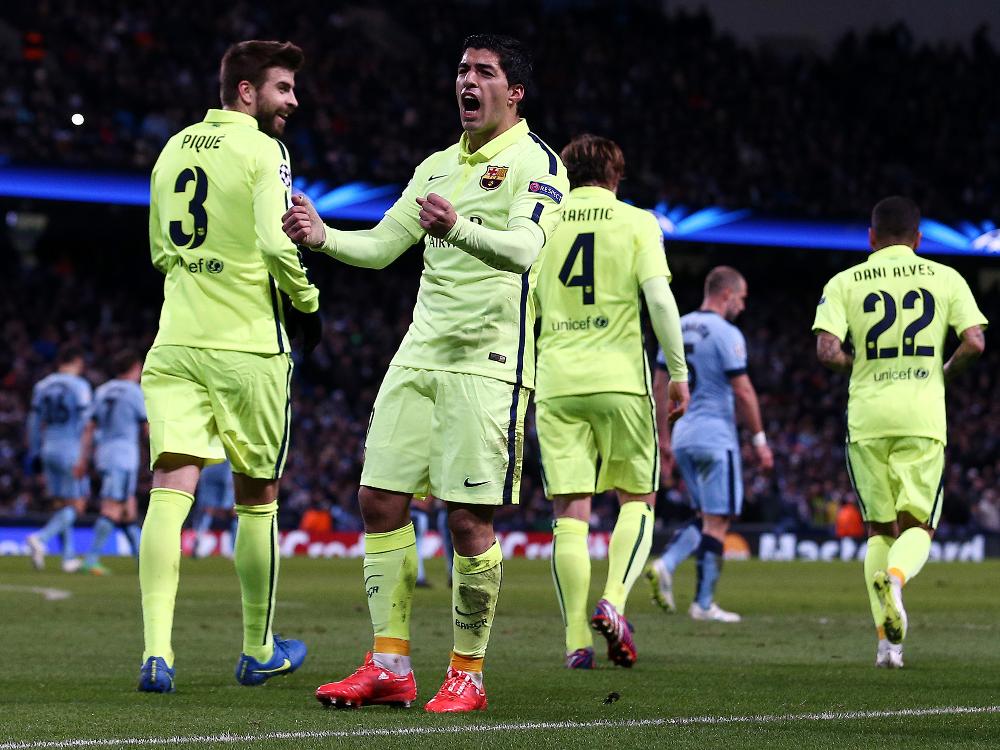 Erzielte beide Treffer für Barcelona: Luis Suarez