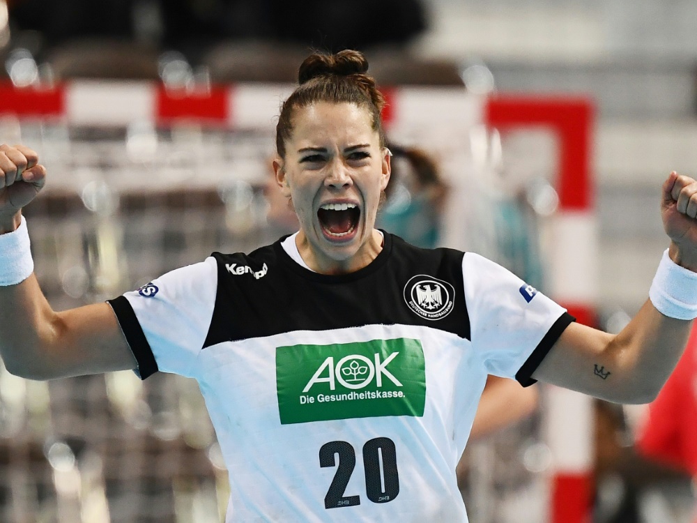 Emily Bölk will es ins Halbfinale schaffen Emily Bölk will es ins Halbfinale schaffen