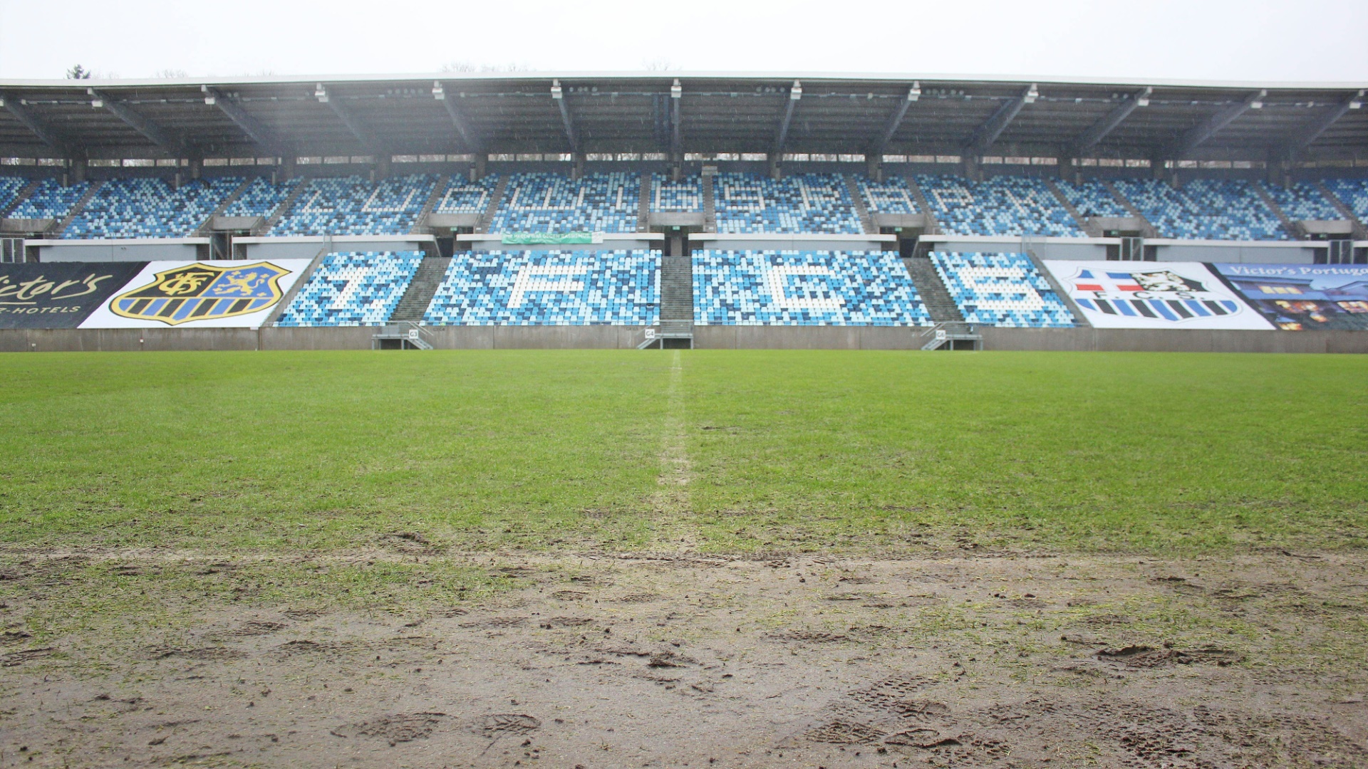 Der ramponierte Rasen in Saarbrücken machte das Pokalspiel zuletzt unmöglich