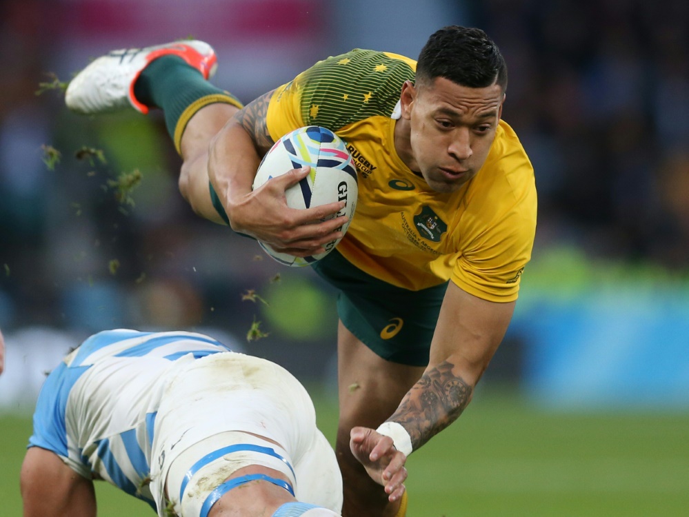 Klagt auf Schadensersatz: Israel Folau Klagt auf Schadensersatz: Israel Folau