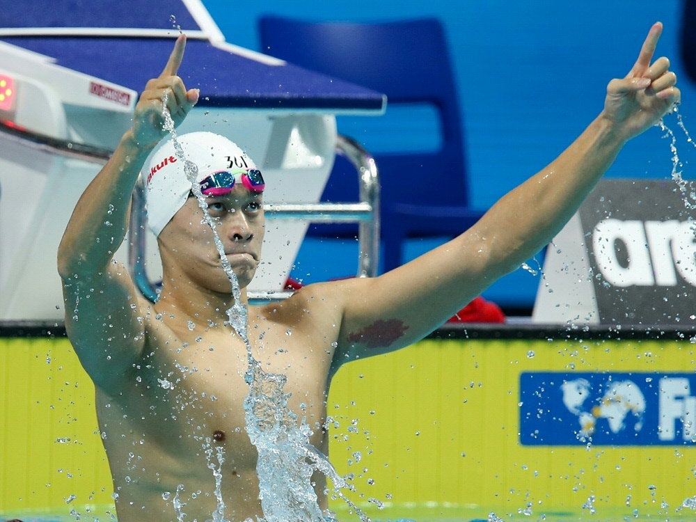 Sun Yang gewinnt bei Landesmeisterschaften in Qingdao Sun Yang gewinnt bei Landesmeisterschaften in Qingdao