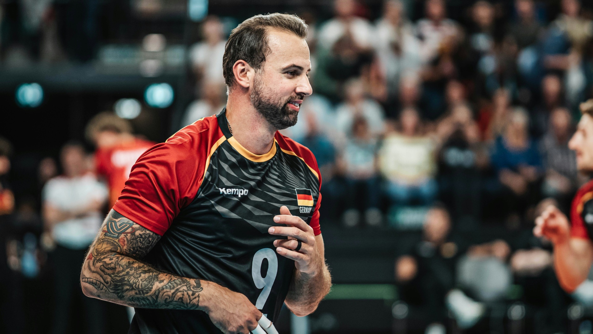 Mit 40 Jahren immer noch dabei: Volleyballer Georg Grozer