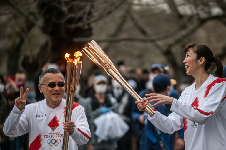 Der Fackellauf soll offenbar nicht durch Osaka führen Der Fackellauf soll offenbar nicht durch Osaka führen