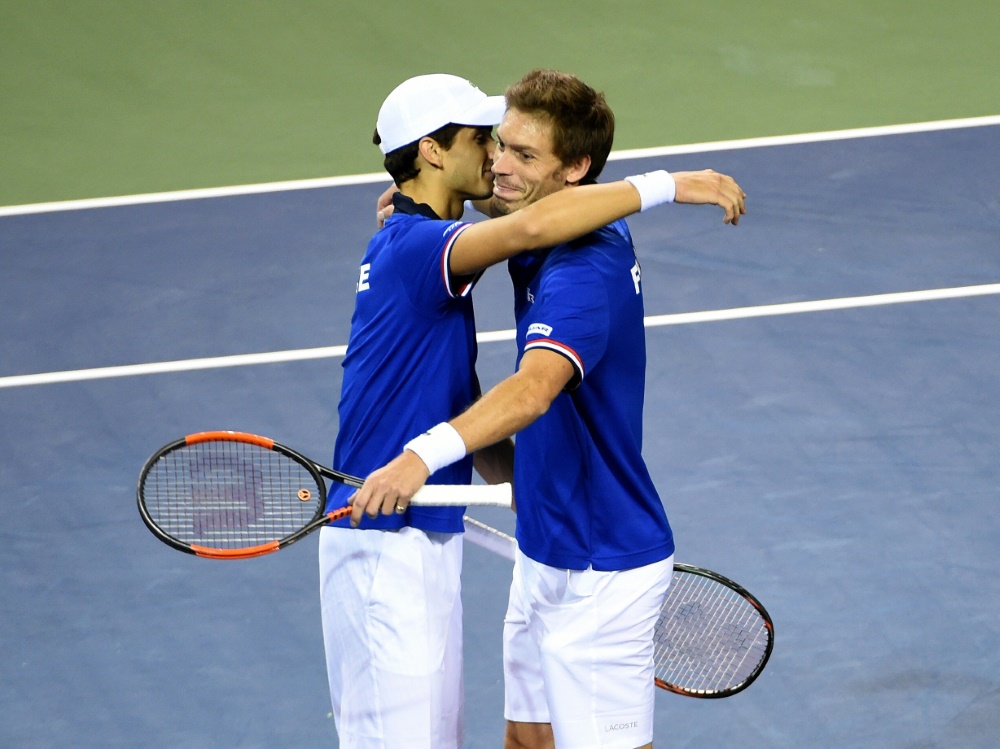 Nicolas Mahut und Pierre-Hugues Herbert wurden ihrer Favoritenrolle gerecht