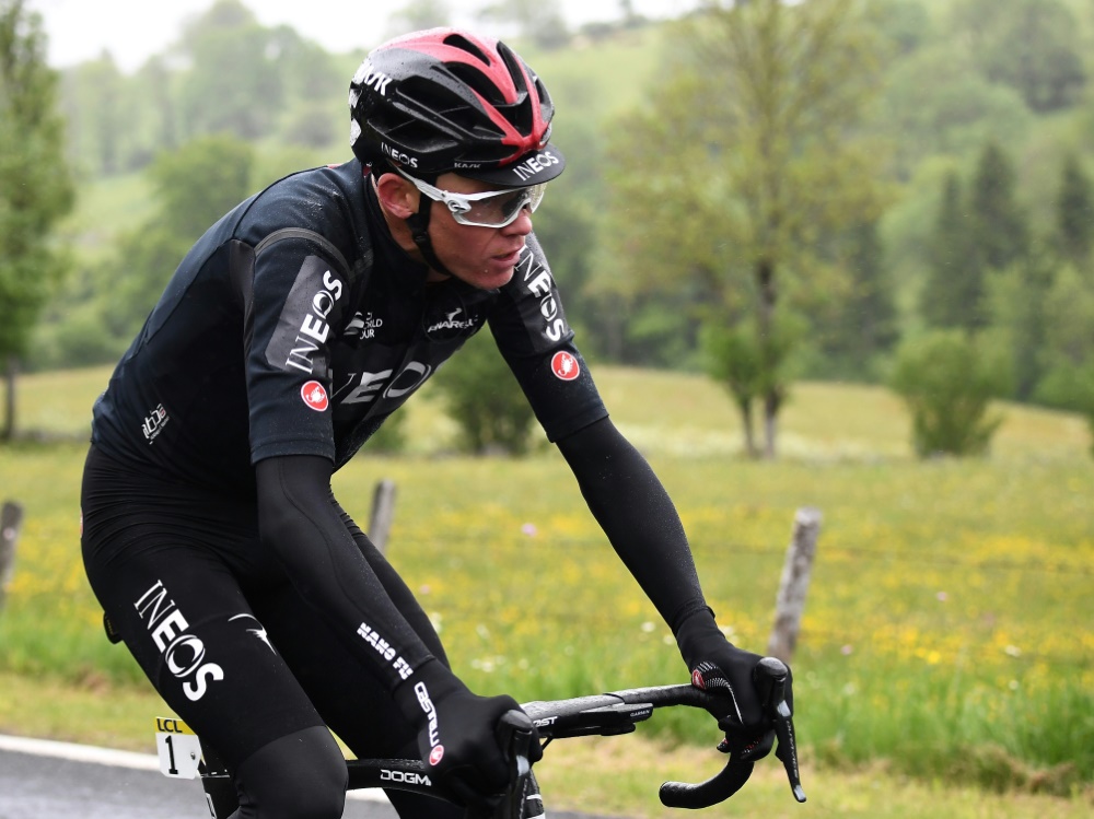 Chris Froome zeigt ansteigende Form Chris Froome zeigt ansteigende Form