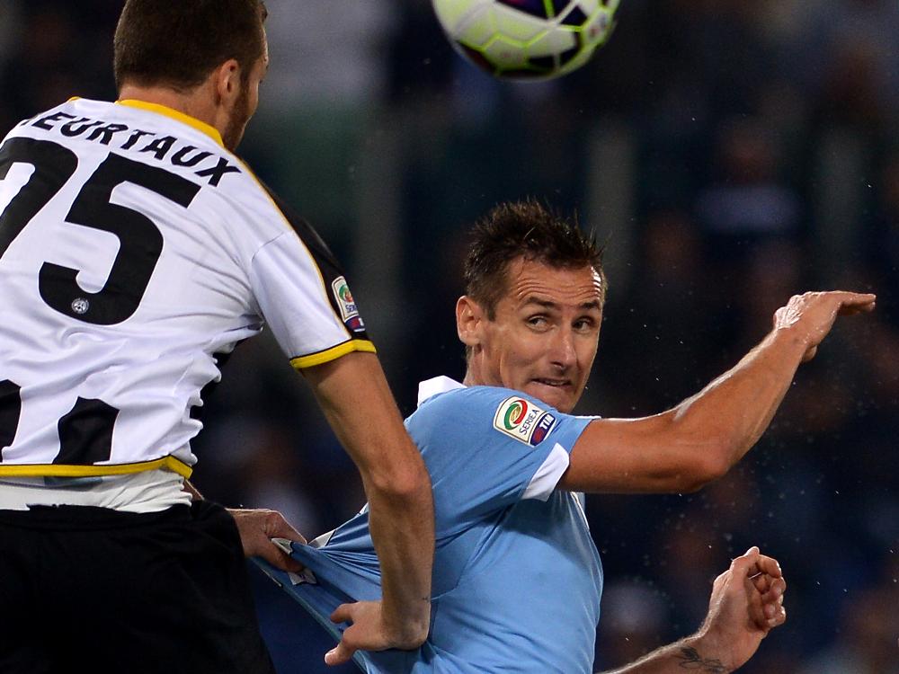Klose fehlt bei Lazio die Spielpraxis