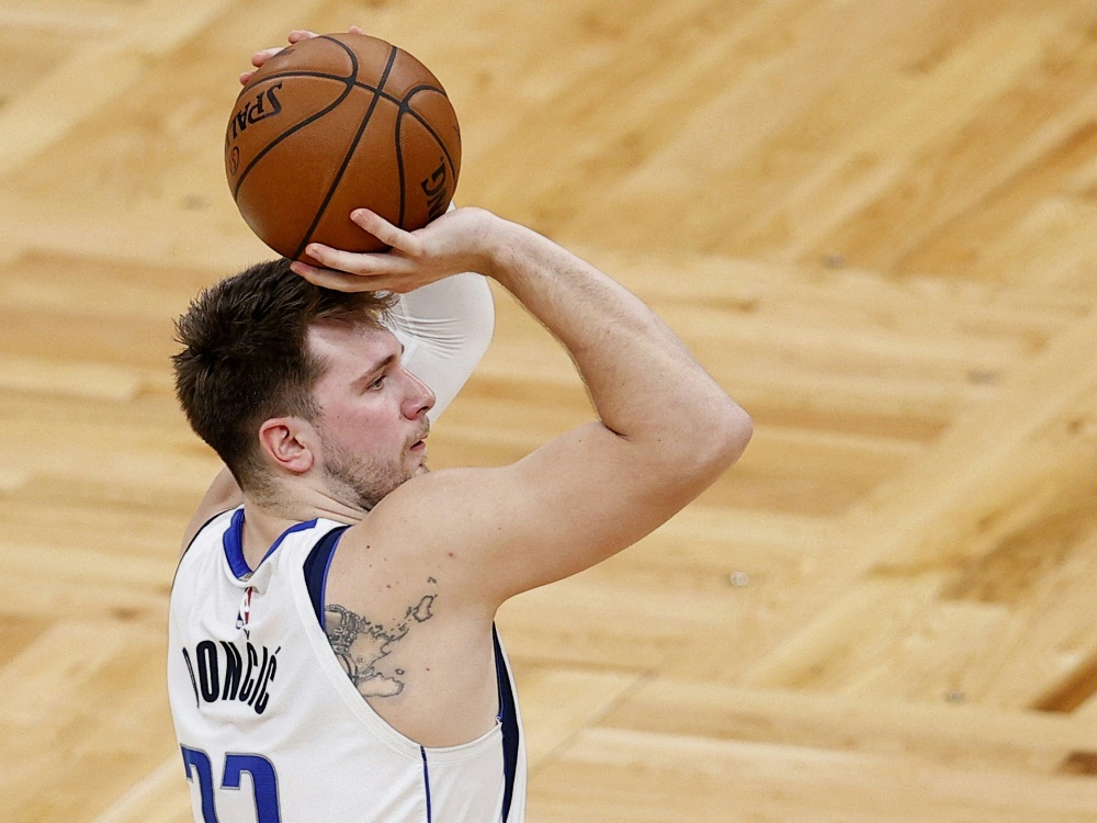Luka Doncic war bester Werfer der Dallas Mavericks Luka Doncic war bester Werfer der Dallas Mavericks