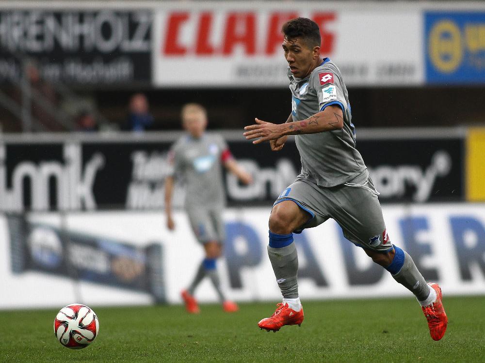 Firmino steht bei Hoffenheim noch bis 2017 unter Vertrag Firmino steht bei Hoffenheim noch bis 2017 unter Vertrag