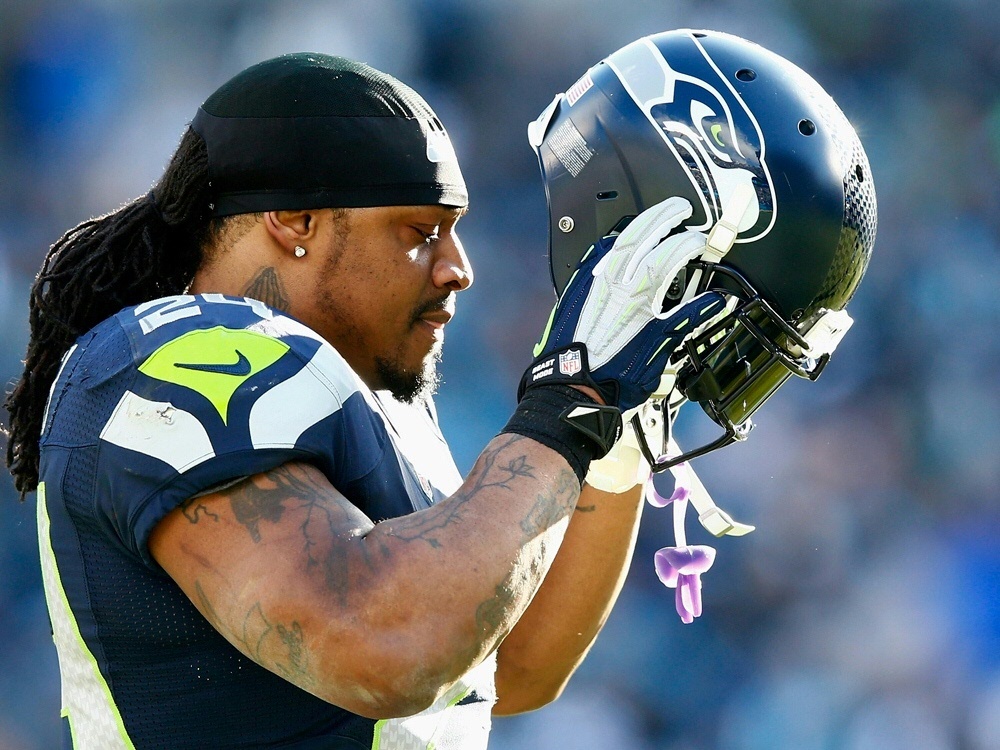 Marshawn Lynch steht vor einem Wechsel zu den Oakland Raiders Marshawn Lynch steht vor einem Wechsel zu den Oakland Raiders