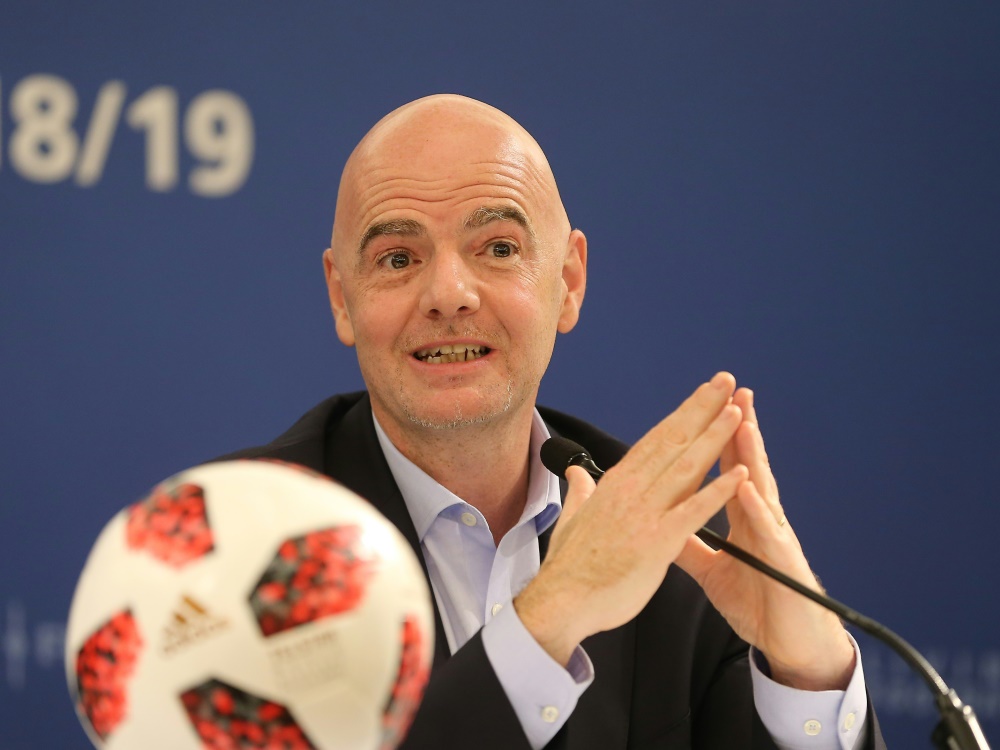 FIFA-Boss Infantino stößt bei der UEFA nicht auf Gegenliebe