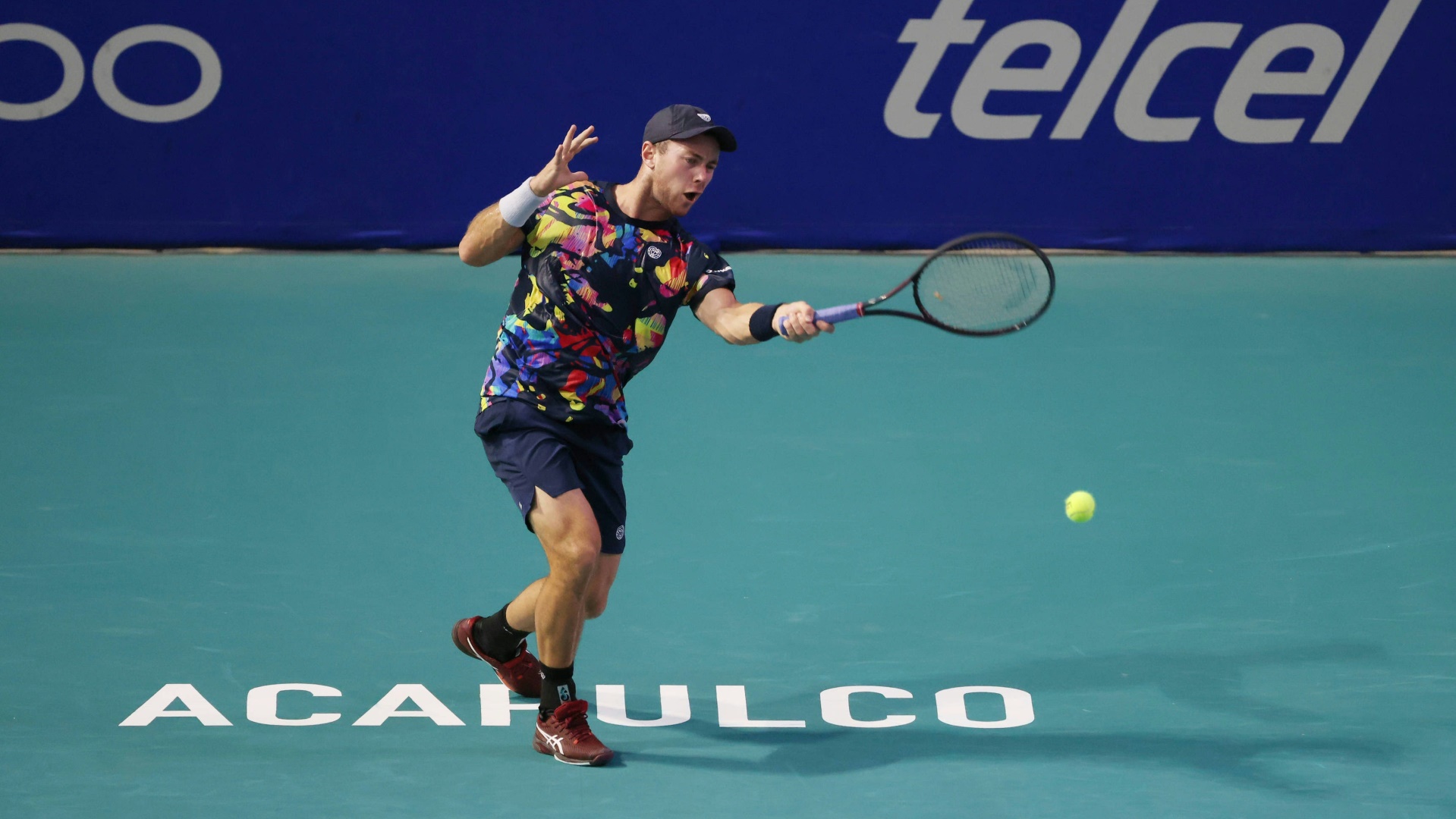 Tennisspieler Dominik Koepfer siegte im Achtelfinale: