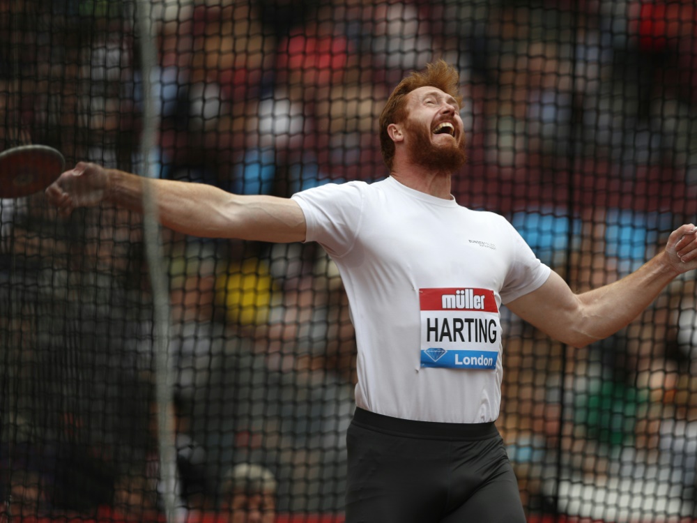 Christoph Harting belegte in London Rang sieben Christoph Harting belegte in London Rang sieben