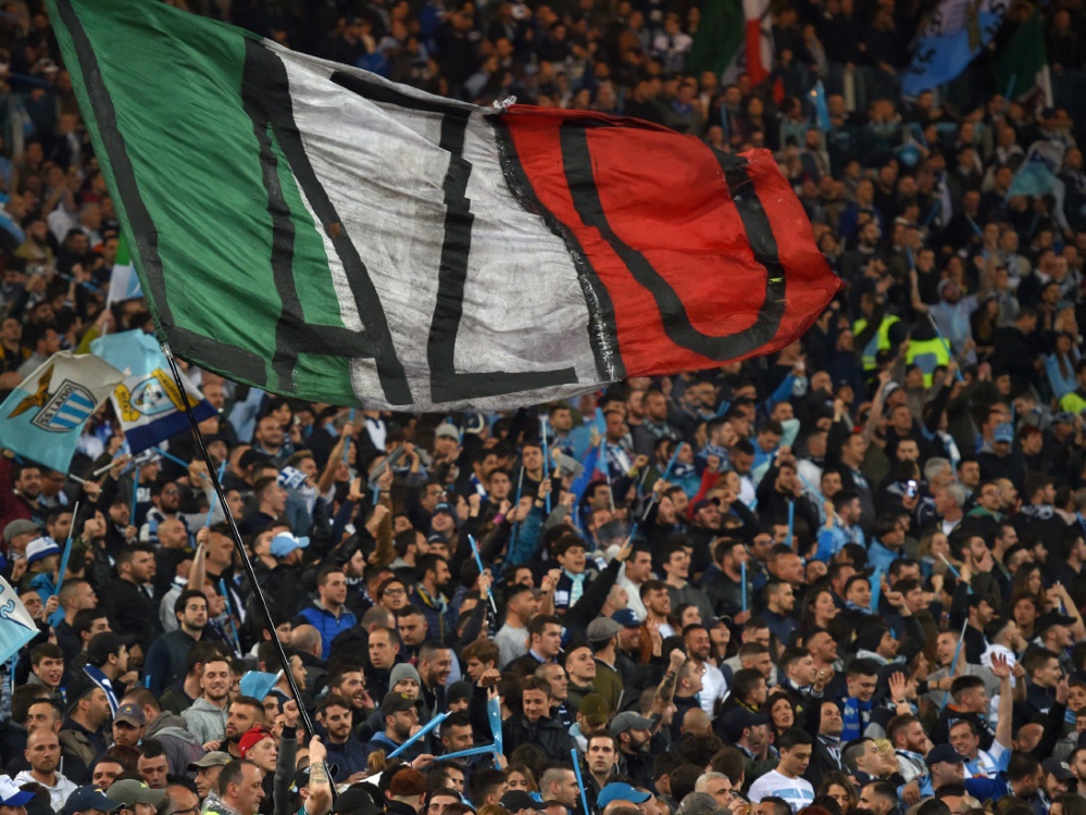 Die Lazio-Fans sind wieder im Fokus der Polizei