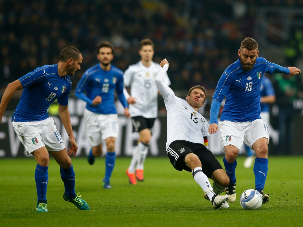 Ein hart umkämpftes Duell zwischen Italien und Deutschland endete Remis