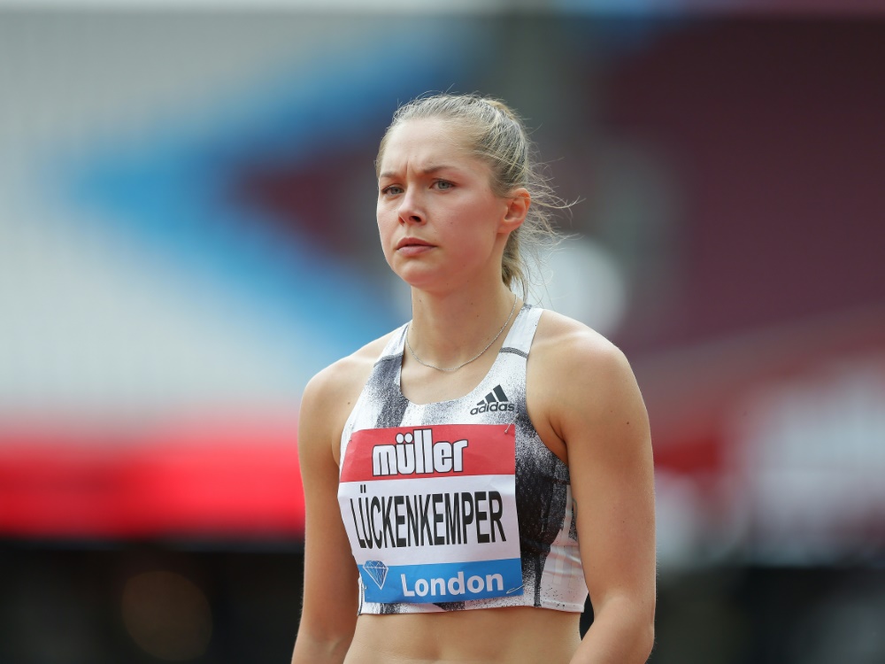 Gina Lückenkemper warnt vor Ausfall der ganzen Saison Gina Lückenkemper warnt vor Ausfall der ganzen Saison