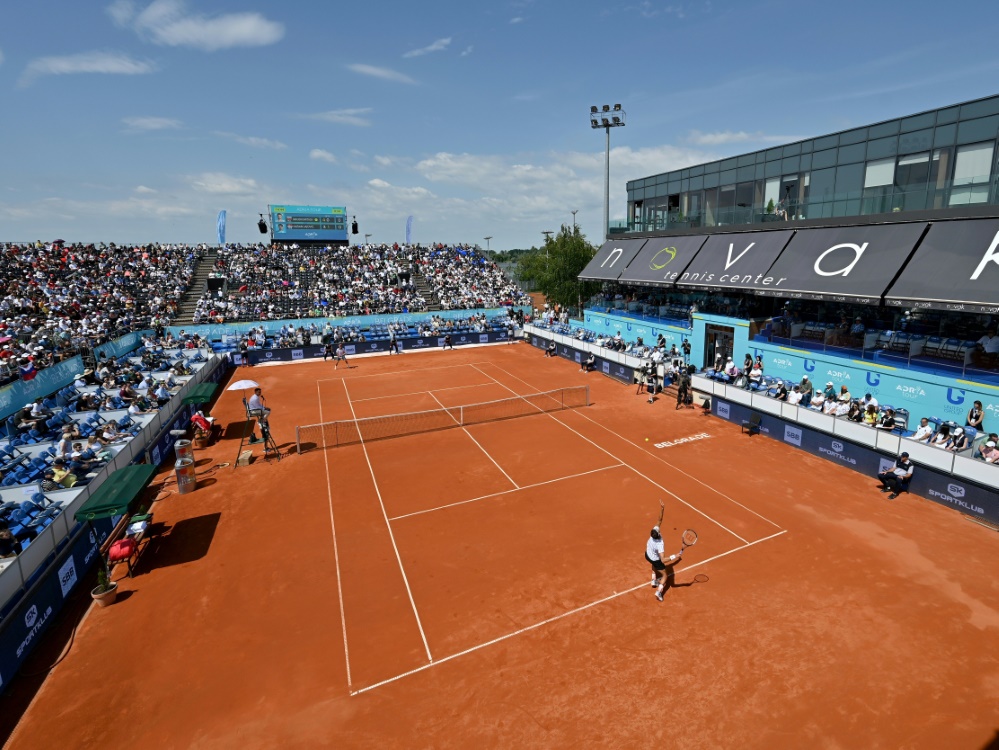 WTA-Turnier in Prag vor knapp 2000 Zuschauern WTA-Turnier in Prag vor knapp 2000 Zuschauern