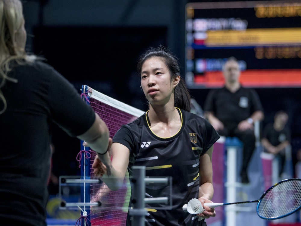 Auch Yvonne Li ist bei den German Open ausgeschieden Auch Yvonne Li ist bei den German Open ausgeschieden