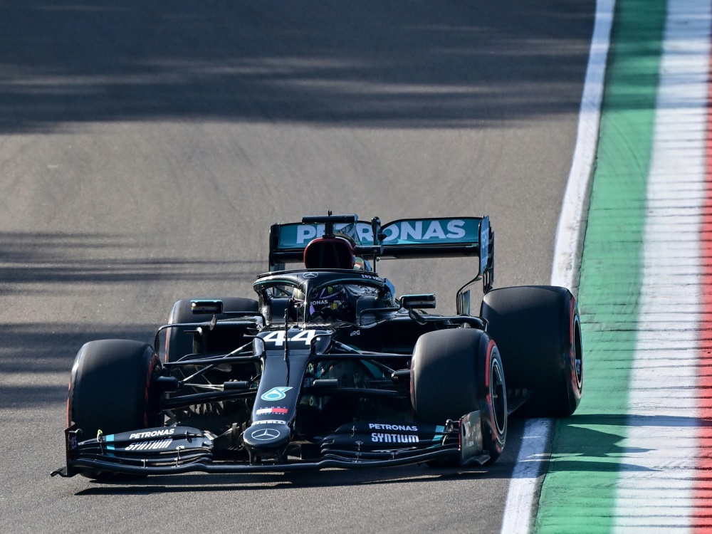 Hamilton mit Bestzeit im einzigen Imola-Training