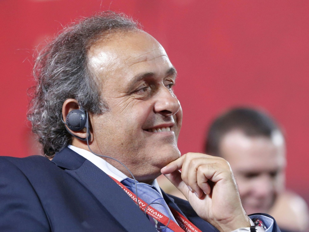 Michel Platini kann sich der CONMEBOL-Stimmen sicher sein