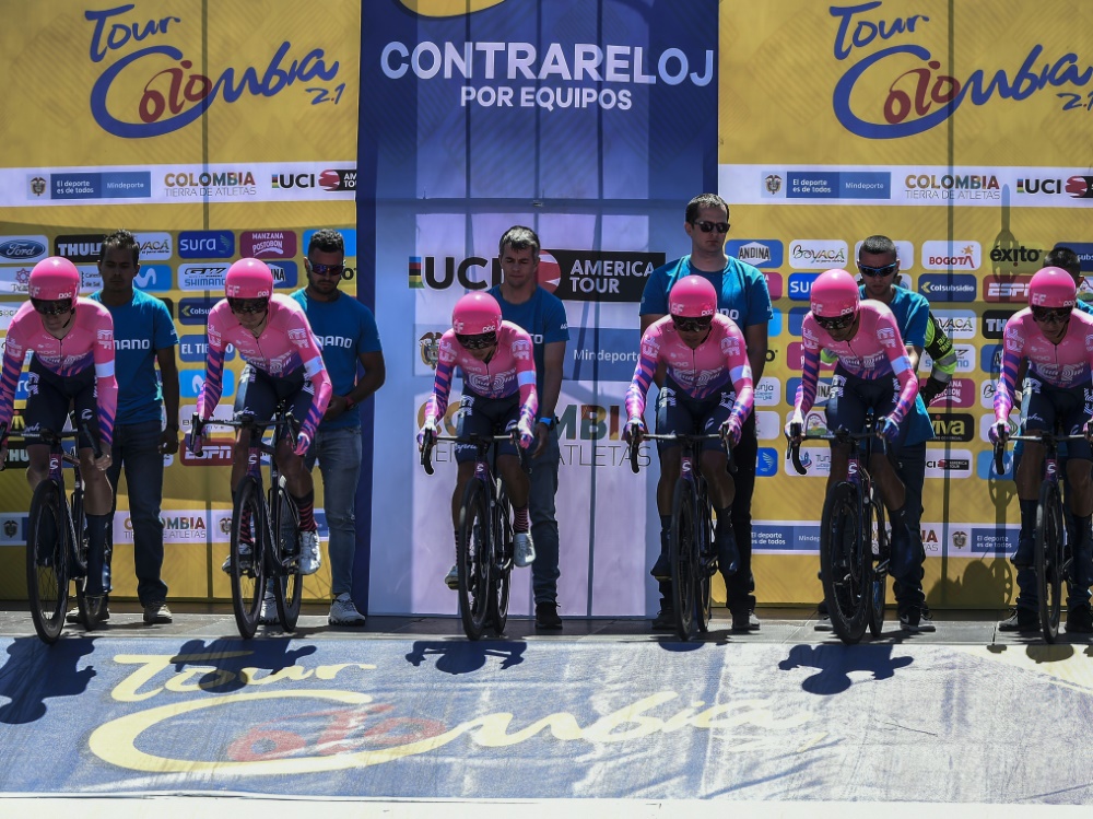Villalobos steht bei EF Pro Cycling unter Vertrag Villalobos steht bei EF Pro Cycling unter Vertrag