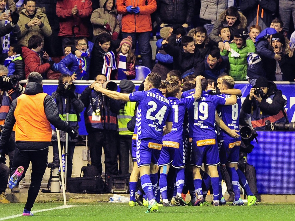 CD Alavés steht nach einem 1:0-Sieg gegen Celta Vigo im Endspiel der Copa del Rey