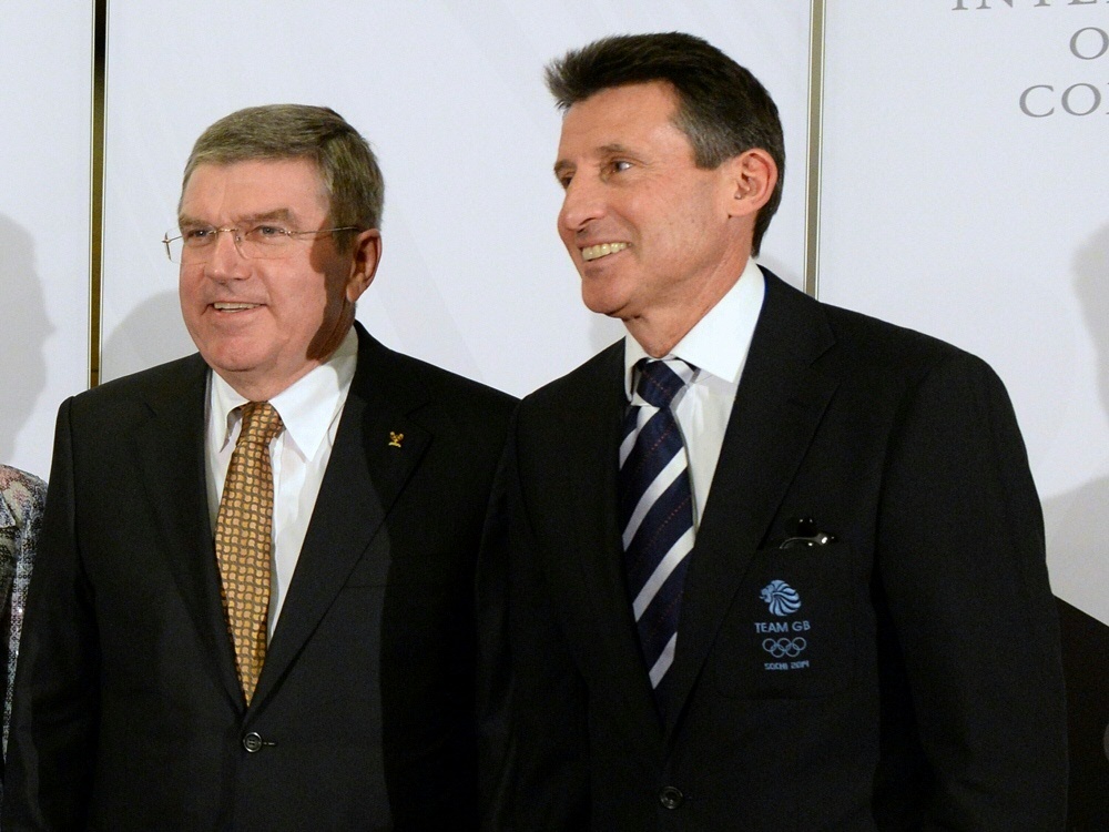 Bach kann sich Coe als IOC-Mitglied vorstellen Bach kann sich Coe als IOC-Mitglied vorstellen