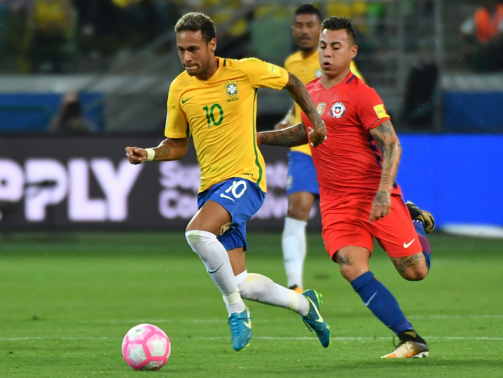 Losglück für Neymar und Brasilien