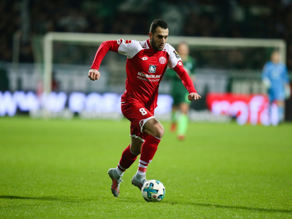 Levin Öztunali trifft für den FSV Mainz 05 im Testspiel