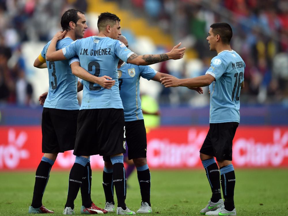 Uruguay gewinnt 1:0 gegen Jamaika