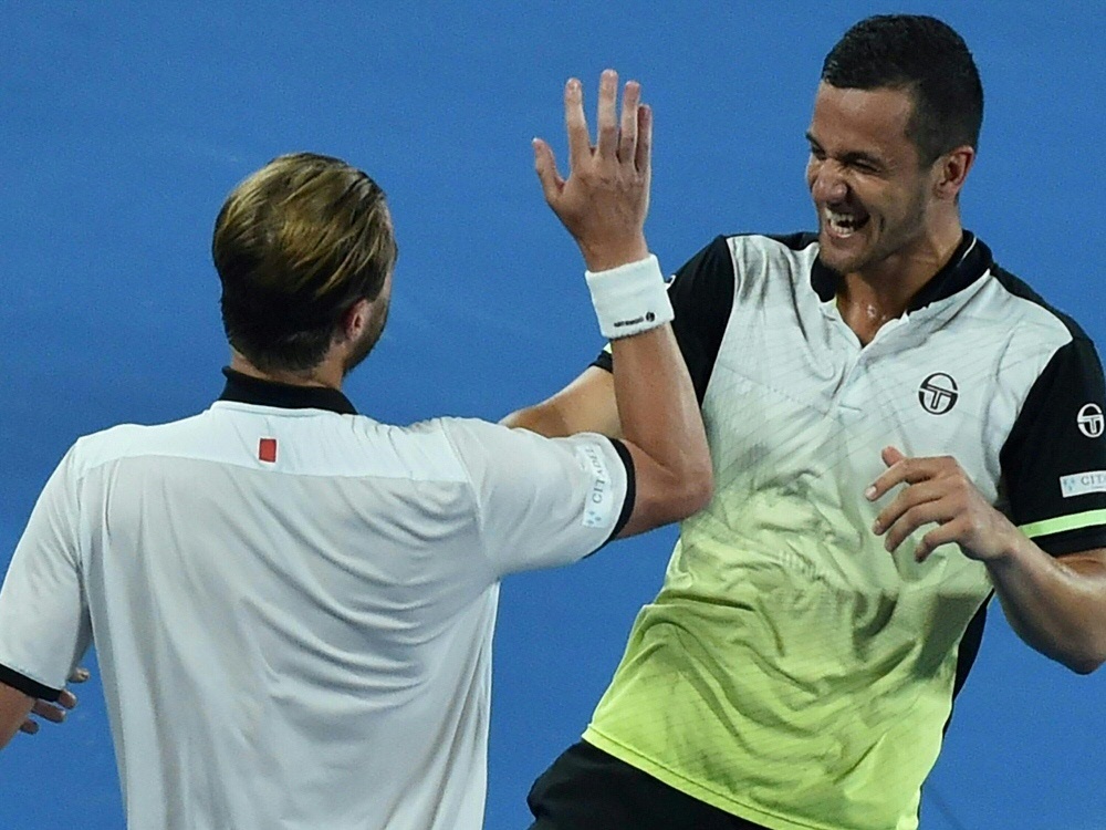 Doppel: Marach (l.) und Pavic (r.) gewinnen in Melbourne Doppel: Marach (l.) und Pavic (r.) gewinnen in Melbourne