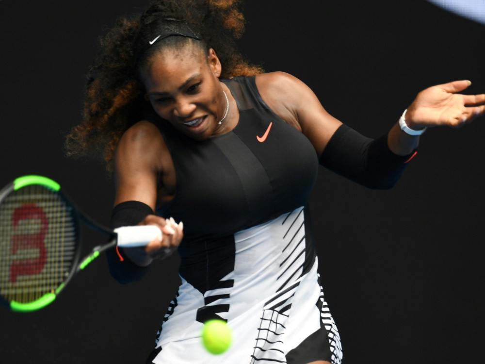 Serena Williams hatte keine Probleme zum Australian-Open-Auftakt